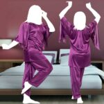 Bridal Purple Pajama Set