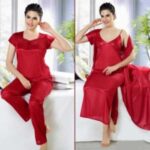 Romantic 6 Pcs Nighty