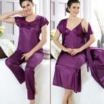 Romantic 6 Pcs Nighty
