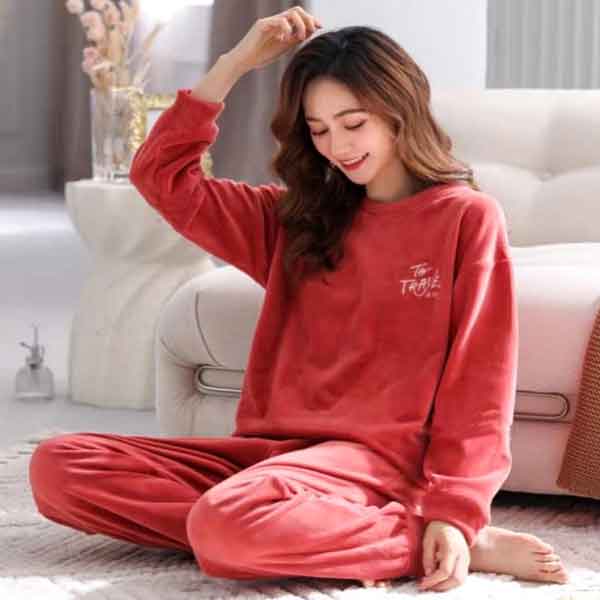 Velvet Pajama Set VS-8724 | Flourish Nightwear & Undergarments
